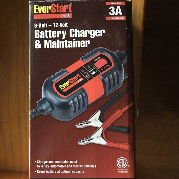 EverStart 6-12 Volt Battery Charger and Maintainer - Picture 1 of 12